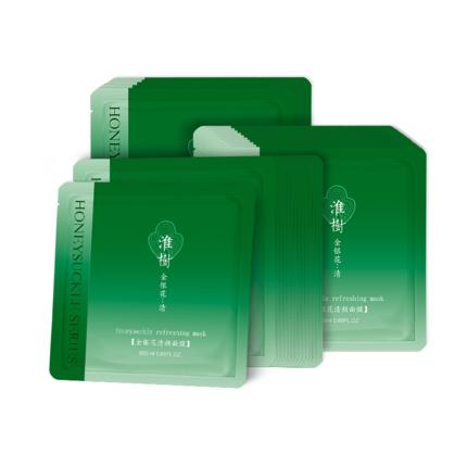 淮树金银花清颜面膜25ml*12片 商品图1