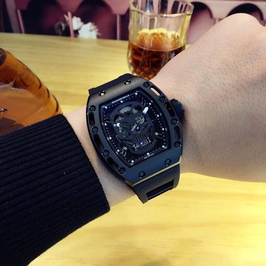 【Richard Mille 】理查RM052颅骨腕表全新延续特别版金鬼款  骷髅头图案更惊悚炫酷抢眼敖，装置原装进口机械机芯，沿用高度纯钢铸造壳身，注重每一处细节 商品图7
