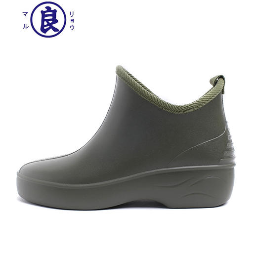 日本丸良MARURYO切尔西雨鞋磨砂圆头款F-3 商品图4