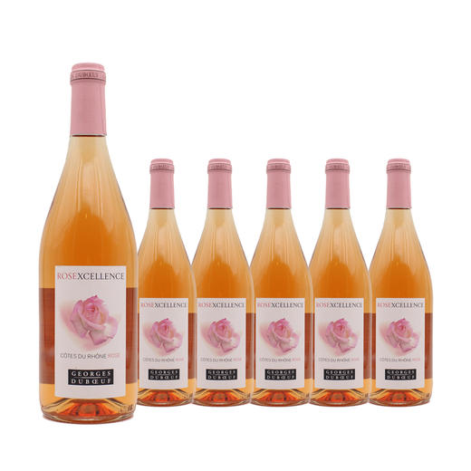 整箱特惠装 乔治杜博夫隆河谷桃红葡萄酒 【Georges Duboeuf Rosexcellence 750ml*6】 商品图1