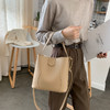 【流行女包斜挎水桶包潮】小众包包简约清新单肩包时尚箱包 商品缩略图3