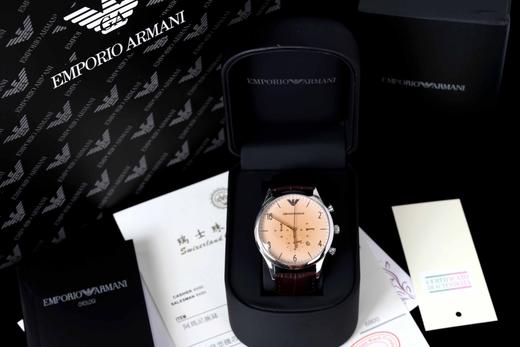 【阿玛尼】Armani/阿玛尼手表男经典时尚休闲钢带石英表 商品图8