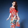 DYSL-Q4286春夏宽松舒适新款优雅真丝连衣裙 商品缩略图2