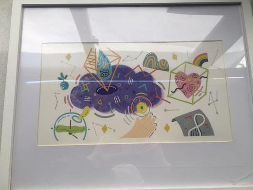 郭郭 插画系列 几何系列 手绘插画 商品图5