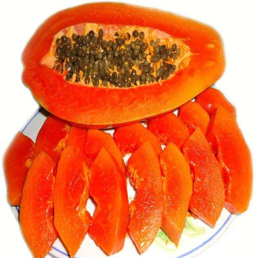 西域香妃红心木瓜2-3个5斤装（产地直发） 商品图1
