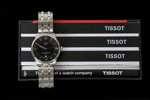 原单品质 Tissot 天梭  杜鲁尔系列 经典T099. 杜鲁尔自动机械表，黄晓明同款 原厂配件➕进口机械机芯。蓝宝石玻璃 商品图5