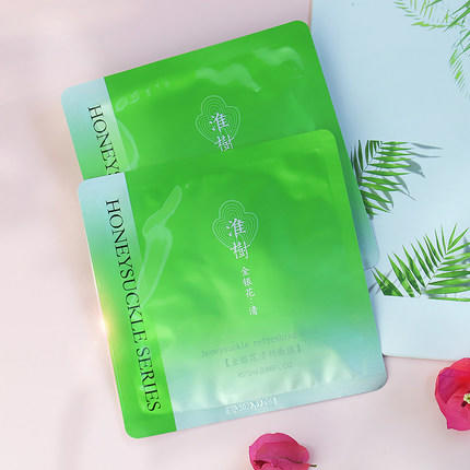 淮树金银花清颜面膜25ml*12片 商品图3