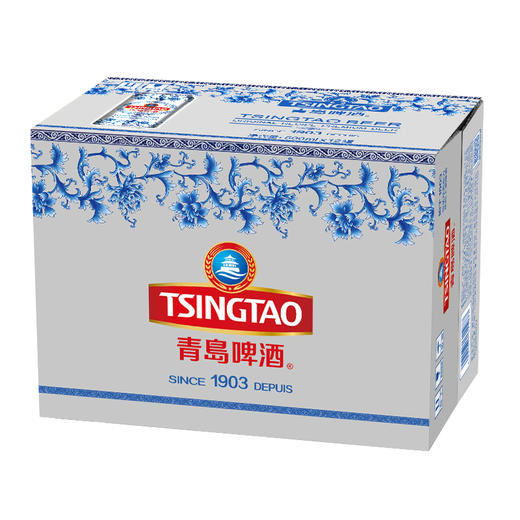 青岛啤酒 青花瓷12度500ml*12罐/箱 商品图1