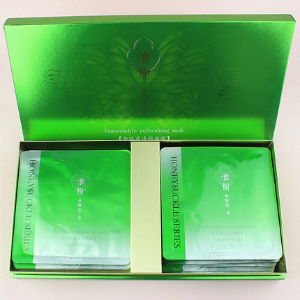 淮树金银花清颜面膜25ml*12片 商品图2
