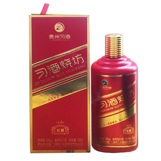 【推荐】习酒 烧坊 红酱 53度 500ml 【单瓶装】 商品图0