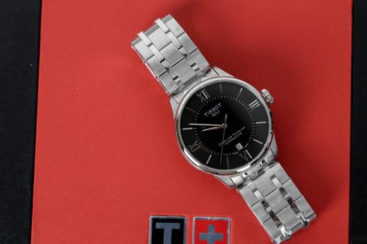 原单品质 Tissot 天梭  杜鲁尔系列 经典T099. 杜鲁尔自动机械表，黄晓明同款 原厂配件➕进口机械机芯。蓝宝石玻璃 商品图7