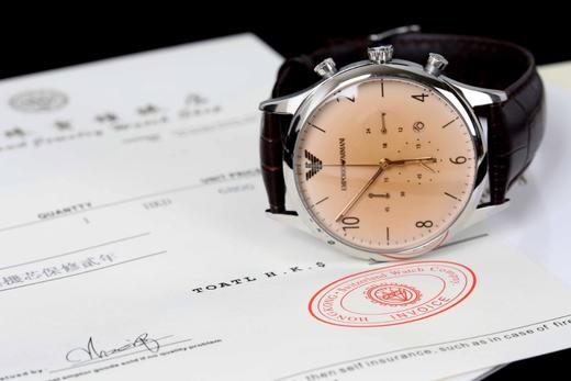 【阿玛尼】Armani/阿玛尼手表男经典时尚休闲钢带石英表 商品图6