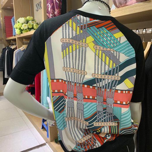 雪莲圆领短袖女套头衫Y110298042 商品图1