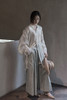 Phaedo  豆绿色/柿染褶皱阔腿裤 商品缩略图4