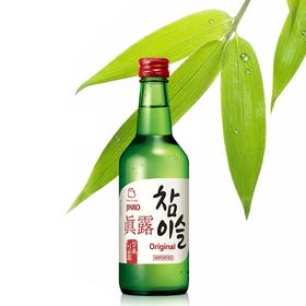 真露竹炭酒（原味红盖）360ml  8801048941001  1*20
