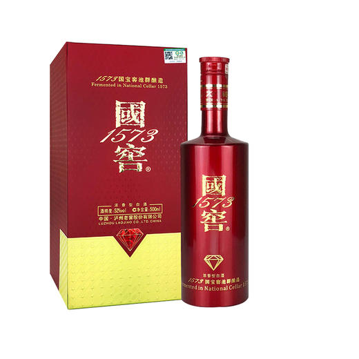 【泸州老窖酒名堂】国窖1573 国宝红 52度500ml 商品图0