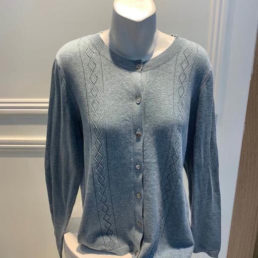 雪莲圆领女开衫Y110295028 商品图0