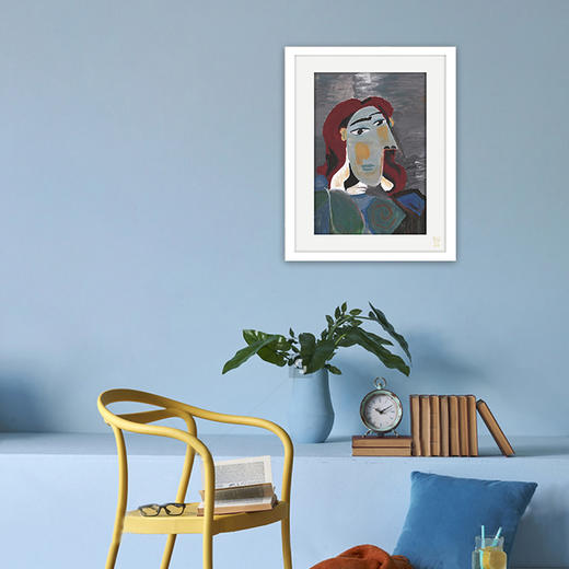 装饰画《姿态》 金羽翼残障小艺术家手绘作品 复制画/原画 商品图1
