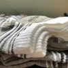 捷克Lasting女款舒适羊毛短袜白条纹WCS888 商品缩略图1