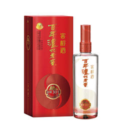 【泸州老窖酒名堂】百年泸州老窖窖龄酒30年52度 500ml 浓香型白酒