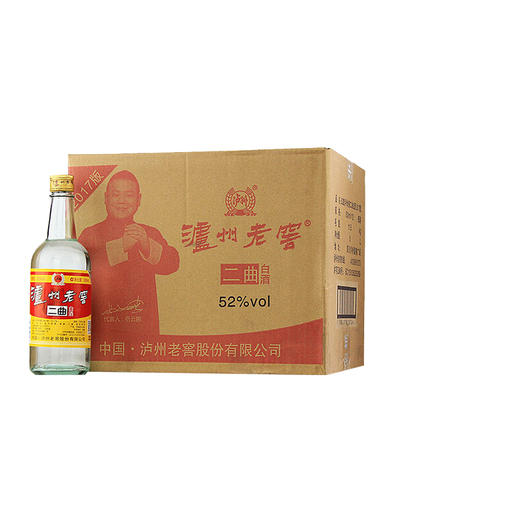 【泸州老窖酒名堂】52度 泸州老窖二曲白酒（2017版)500ml*12 商品图0