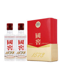 国窖1573经典装  52度50ml*2 礼盒装 【泸州老窖酒名堂】
