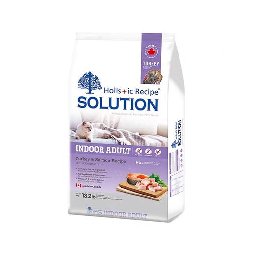 加版耐吉斯 火鸡三文鱼室内成猫粮6kg 商品图0