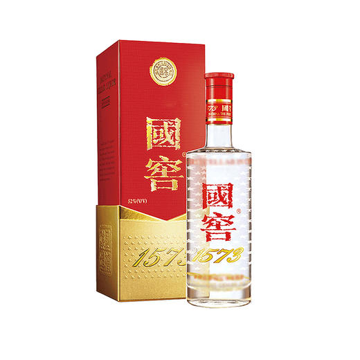 【泸州老窖酒名堂】国窖1573 52度375ml 商品图0
