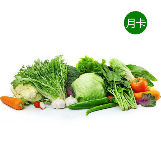 爱农 有机蔬菜套餐 5口之家 月度 约5kg/箱/次 配送4箱 商品图1
