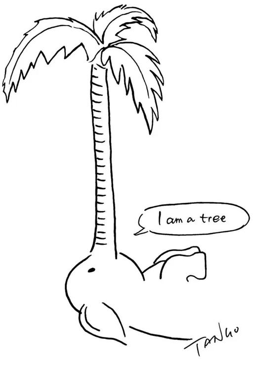 小象印花T恤  tango插画 商品图2