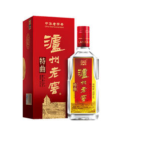 【泸州老窖酒名堂】中华老字号特曲  52度375ml 单瓶 浓香型白酒
