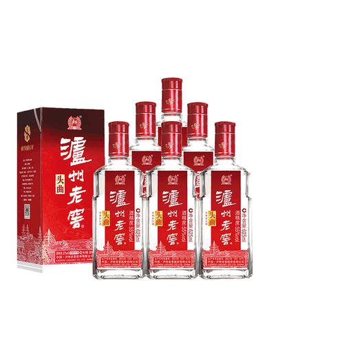 头曲酒55度625ml*6【泸州老窖酒名堂】 商品图0