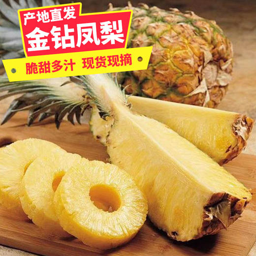 三人拼团#海南树上熟金菠萝  5斤装 商品图0