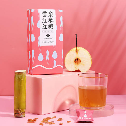 云耕物作雪梨红参红糖两盒装8*12g/盒 商品图1