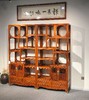 红桥红  家具严选  缅甸花梨(大果紫檀）  【福禄博古架】 商品缩略图1