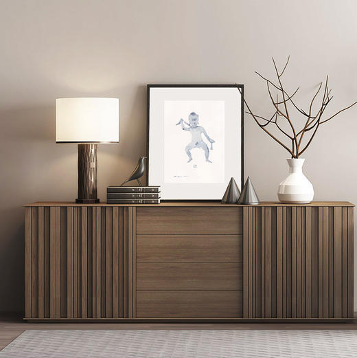 醍醐 艺术家王谦作品 "释迦佛诞" 简约|现代  客厅|书房 装饰画|家饰挂画 商品图4