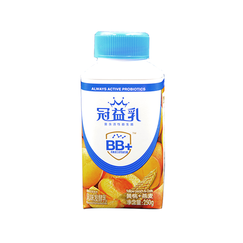 【超市】蒙牛冠益乳燕麦加黄桃