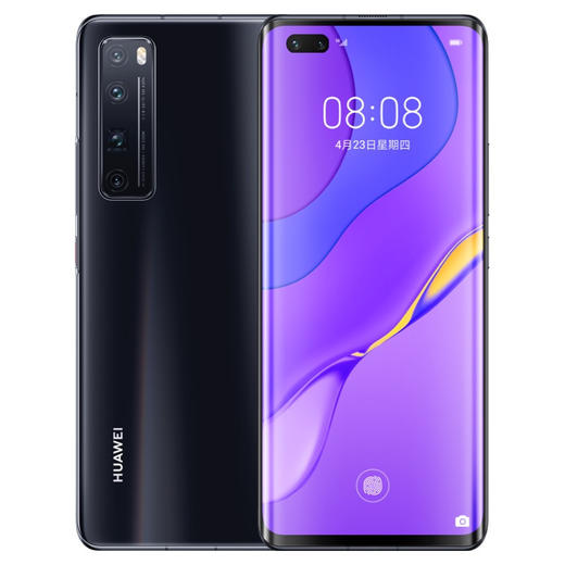华为/HUAWEI nova 7 Pro  8GB+128GB 亮黑色 商品图0