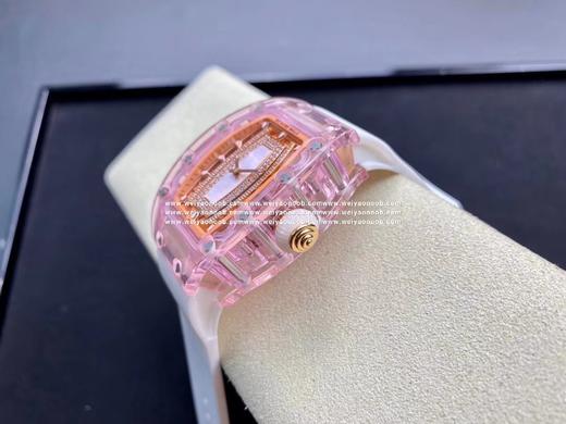 理查德RMG7-02 ，粉色透明特殊材料，红唇💋·女表径31mm·日本进口机械机芯·折叠扣·蓝宝石水晶玻璃 也有RM37 RM007选 商品图7