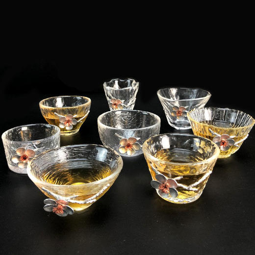 复古艺术禅意茶杯 | 锤纹茶杯日式耐热镶锡品茗杯 商品图4