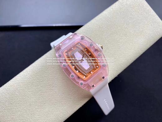 理查德RMG7-02 ，粉色透明特殊材料，红唇💋·女表径31mm·日本进口机械机芯·折叠扣·蓝宝石水晶玻璃 也有RM37 RM007选 商品图0