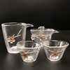 复古艺术禅意茶杯 | 锤纹茶杯日式耐热镶锡品茗杯 商品缩略图9