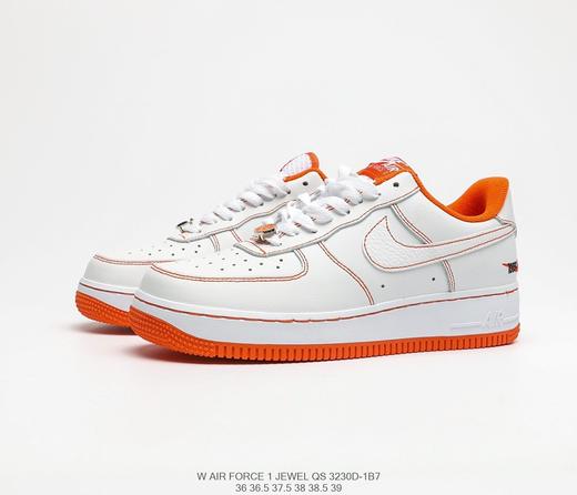 耐克Nike Air Force 1 Low白桔板空军一号低帮百搭休闲时尚舒适个性潮流运动板鞋 商品图5