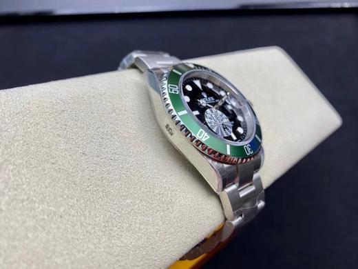 JF  劳力士16610LV老款绿鬼，复克绿水鬼 表款直径40mm x 12.5mm，蓝宝石水晶玻璃镜面，搭配铝合金表圈口，给人带来一种独特的复古韵味。工厂孤注一掷购入正品研发开模，JF出品的钢带，壳 商品图11