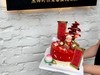 福如东海贺寿仙桃摆件生日奶油蛋糕 商品缩略图0