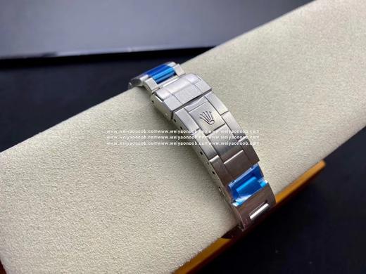 JF  劳力士16610LV老款绿鬼，复克绿水鬼 表款直径40mm x 12.5mm，蓝宝石水晶玻璃镜面，搭配铝合金表圈口，给人带来一种独特的复古韵味。工厂孤注一掷购入正品研发开模，JF出品的钢带，壳 商品图4