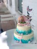 海的女儿翻糖手工宝宝生日奶油蛋糕 商品缩略图0