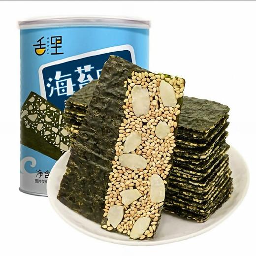 舌里海苔脆芝麻巴旦木夹心海苔40g/罐 商品图0