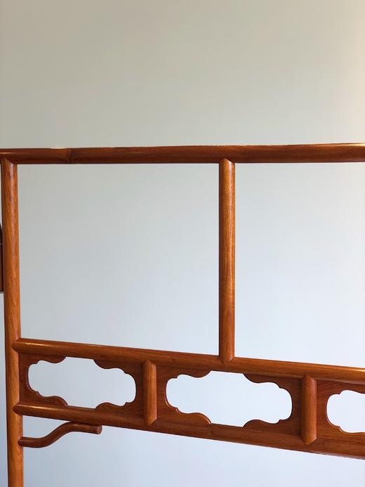 红桥红  家具严选  缅甸花梨(大果紫檀）  【空灵衣帽架】 商品图4