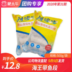 【团长】海王带鱼段 500g/袋